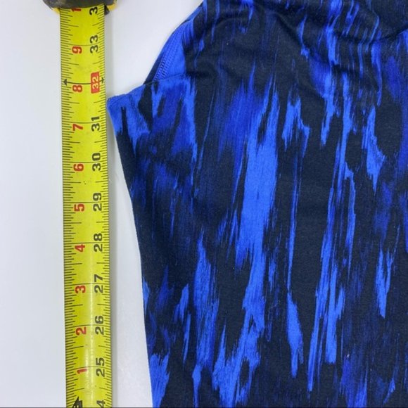 Lululemon Blue High Rise Wunder Under Leggings 4 - Picture 7 of 7